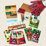 Kit de jardinage - Coffret des petits jardiniers + Gants enfant 3-4 ans - face recto